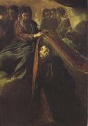 Diego Velazquez La Vierge imposant la chasuble a saint IIdefonse df02) Spain oil painting artist